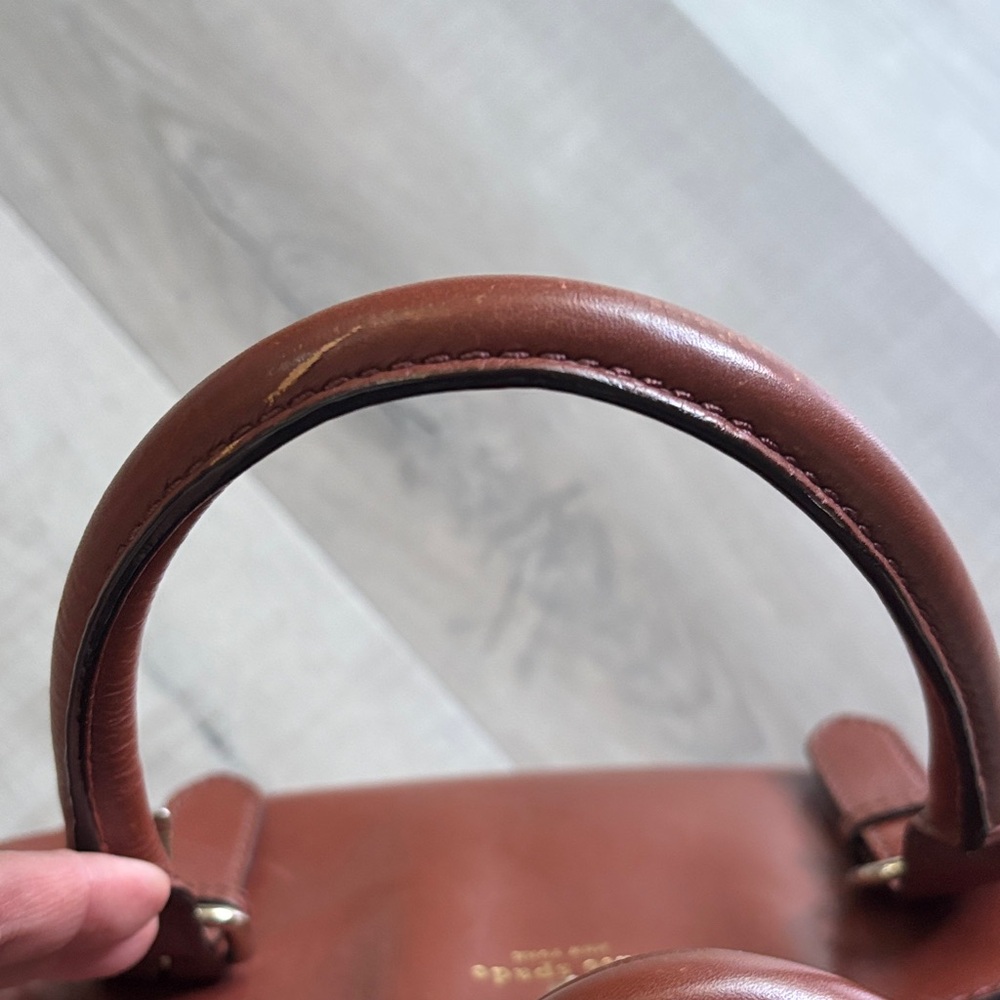 Kate Spade Caramel Brown Satchel - Picture 4 of 14